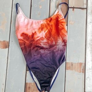 VS Pink One Piece Swimsuit